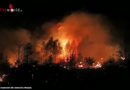 D: Brand von 30.000 m2 Wald- und Wiesenflächen in Wenden → ca. 600 Kräfte im Einsatz