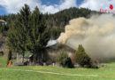 Schweiz: Mehrfamilienhaus in Saanen niedergebrannt