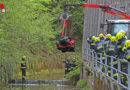 Oö: Schwerverletzter nach Absturz mit Rasenmähertraktor über Steilhang