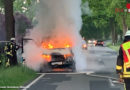 D: VW-Bus in Hamersen in Flammen