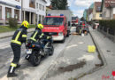 Nö: Verletzter Biker nach Kollision mit Pkw in Waidhofen / Thaya