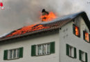 Schweiz: Dachstuhl-Vollbrand bei Wohnhaus in Affoltern