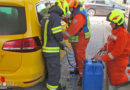 Oö: Treibstoffaustritt aus Pkw und Türöffnung mit Unfallverdacht in Bad Goisern