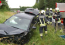 Bgld: Fahrzeugbrand entpuppte sich als Verkehrsunfall auf der A 2