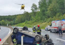 Nö: Mehrfachüberschlag auf der S 6 bei Gloggnitz nahezu unversehrt überstanden