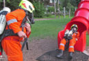 Oö: Atemschutz-Training im Motorik-Park in Bad Goisern