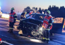 Oö: Vier Verletzte bei Kreuzungsunfall in Steinhaus bei Wels