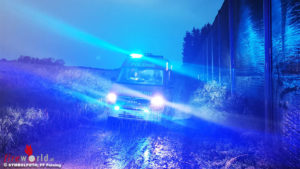 Symbol_FFFahrzeugPolsing Ktn: Unwetter im Bezirk Spittal ? Pkw-Überschlag, Felssturz und Baumsturz auf Partyzelt