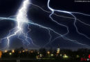 Bayern: Durchzug einer Unwetterfront am Samstagabend, 7.8.2021, über Niederbayern