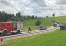 Oö: Verkehrsunfall mit fünf Fahrzeugen in Natternberg / Ungenach