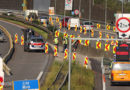 Oö: Pkw kippt im Baustellenbereich der Welser Autobahn