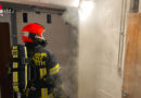 Nö: Brennendes Leuchtmittel im Keller einer Wohnhausanlage in Ebenfurth