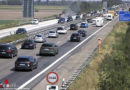 D: Fragwürdiges Verhalten einiger Verkehrsteilnehmer bei Autobrand auf BAB 61