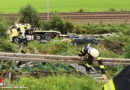 Stmk: Lkw touchiert auf A9 bei Kammern einen Pkw und stürzt über Böschung