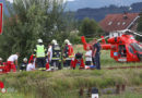 Oö: Biker von Almtalbahn in Pettenbach erfasst und schwer verletzt