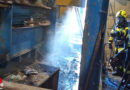 Oö: Falsch entsorgte Batterien lösen Brand bei Abfallverwerter in Redlham aus