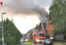 D: Küchenbrand in Stade dehnt sich auf Wohnzimmer und Dachstuhl aus