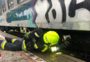 Ktn: Brennende Batterien an Personenwaggon am Hauptbahnhof Villach