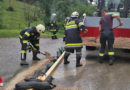 Oö: Anhaltender Starkregen verursacht mehrere Hangrutschungen bei Ternberg