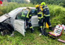 Stmk: Fahrzeugüberschlag – schwerer Verkehrsunfall auf der A2 bei Mooskirchen