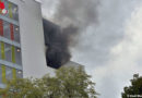W: Brand in einem Wiener Hochhaus