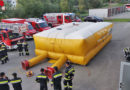 Stmk: Feuerwehr Diemlach übt am Sprungretter