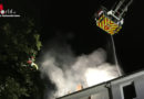 D: Neuerlich Dachstuhlbrand an Mehrparteienhaus in Gelsenkirchen