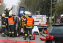 Oö: Lenkerin nach Unfall in Wels aus seitlich liegendem Auto gerettet