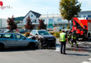 Bgld: Zwei Fahrzeuge nach Unfall durch die Feuerwehr geborgen