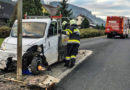 Stmk: Mopedauto prallte in Apfelberg gegen Straßenlaterne