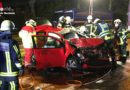 D: Vier zeitgleiche Verkehrsunfälle halten die Feuerwehr Bochum in Atem