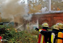 D: Feuer in ehemaliger Zechenhalle in Essen