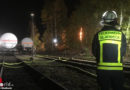 D: Gefahrgutaustritt aus Eisenbahn-Waggon in Gladbeck / Gelsenkirchen