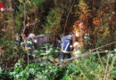 Oö: Mit dem Lieferwagen in Laussa ab durch die Hecke ins Bachbett → ein Verletzter