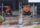 Oö: Feuerwehren nach massivem Dieselaustritt in Marchtrenk und Lambach im Einsatz