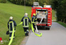 Oö: 10 Feuerwehren füllen zwei neu errichtete Löschwasserbehälter á 100 m³