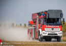 D: Dachstuhlbrand an einem zweigeschossigen Haus in Düsseldorf