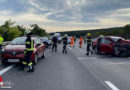 Nö: Kollision mit neun Fahrzeugen auf der A 2 bei Wöllersdorf → Lenker kollidiert mit Pkws in Rettungsgasse