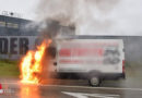 Schweiz: Brennender Lieferwagen auf der A5-Ausfahrt bei Zuchwil