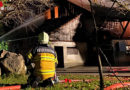 Schweiz: Schadensträchtiges Feuer auf Bauernhof in Buhwil