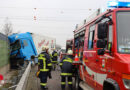 Oö: Lkw-Auffahrunfall auf der A 8 zwischen Meggenhofen und Pichl bei Wels