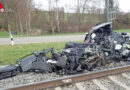 Schweiz: Zug zerfetzt in Sulgen am Bahnübergang stehendes Auto