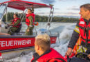 D: Von Flut überrascht → mehrere Personen auf der Bohrinsel in Dyksterhusen vom Wasser eingeschlossen