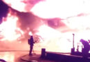 Belgien: Heftiges Großfeuer → 300 brennende Autowracks in Ypern