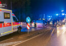 Bayern: Dreirad-Fiat kippt bei Verkehrsunfall an der Gmundberg-Brücke auf die Beifahrerseite