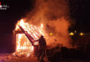 D: Brennender Schuppen in Bocholt sorgt für zahlreiche Notrufe