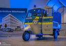 D: Neues Polizei-Mobil auf Piaggio Ape für besondere Einsätze