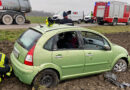 Nö: Fahrzeugüberschlag nach fehlgeschlagenem Überholmanöver bei Ebenfurth