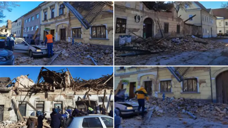 Kroatien Erdbeben Der Starke 6 4 Bis Nach Osterreich Spurbar Fireworld At