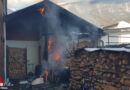 Tirol: Brand eines Holzanbaus in Stans rechtzeitig entdeckt